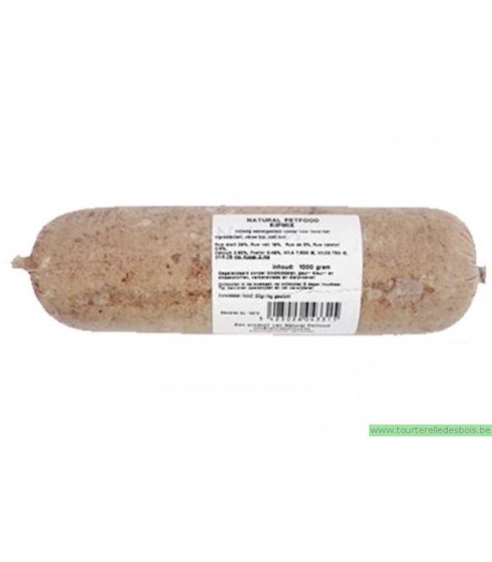 CONGELE - BOITE BARF DE DINDE NATUREL - 8 X 1 KG