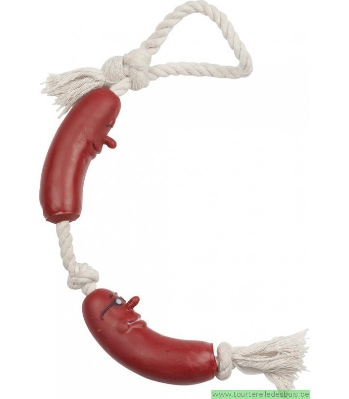 J&V VINYL JOUET - SAUCISSES - 47CM